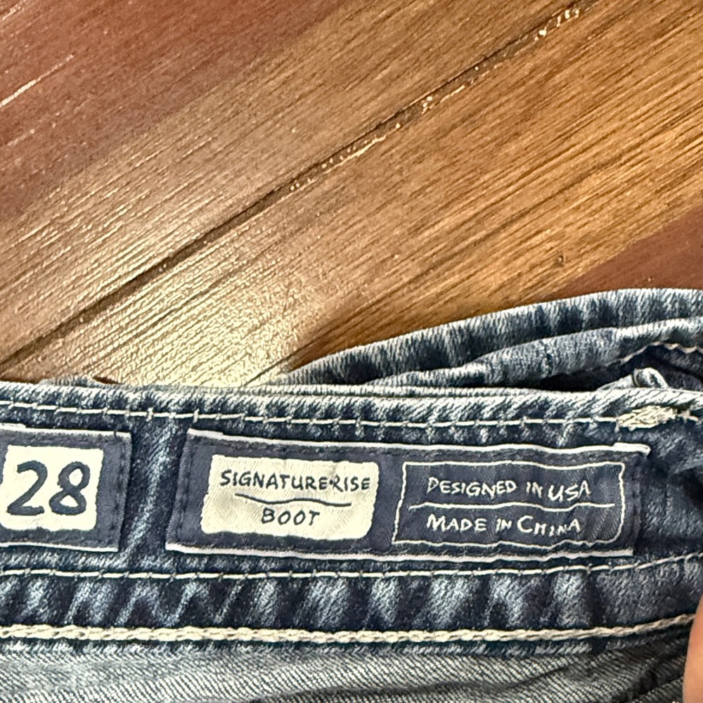 Miss Me Blue Boot Cut Jeans